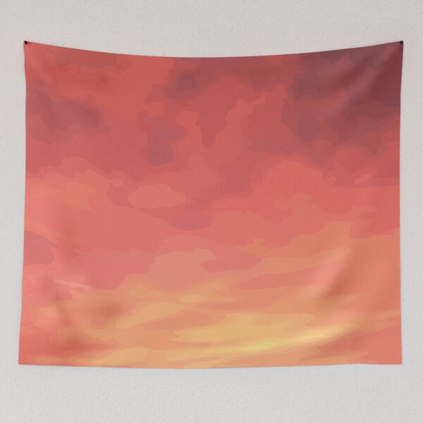 Item preview, Orange Sky At Sunset Orange Sun Decor designed and sold by foxleylane.