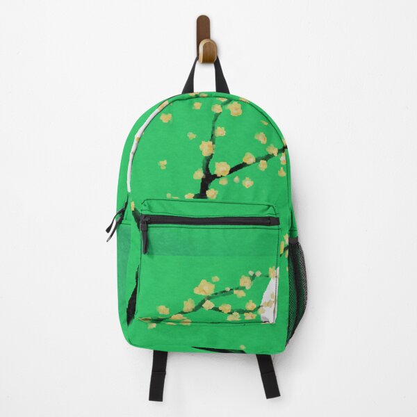 Item preview, Yellow Blossom Green Sky & Full Moon designed and sold by JzArt.