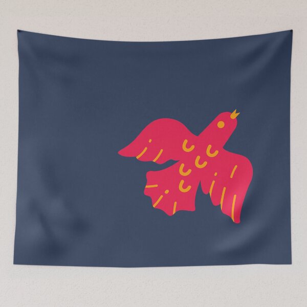 Item preview, Vivid Bird of Freedom in Ocean Blue - Navy designed and sold by GUDIJA.