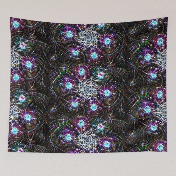 Item preview, “Tetragrammaton” Algorithmically Generated Sacred Geometry Design designed and sold by ash-mystic.