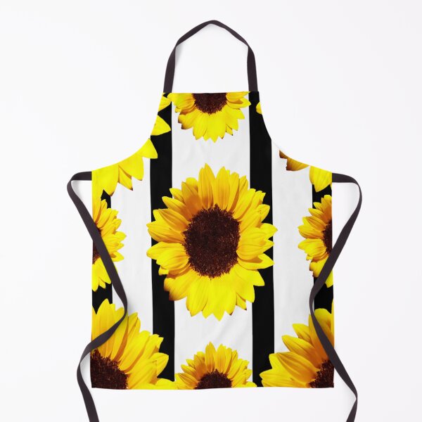 Item preview, Sunflower With Stripes Print designed and sold by JMWCD.