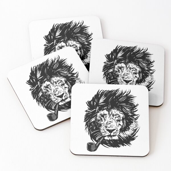 Item preview, Lion with Pipe designed and sold by jdsilva.