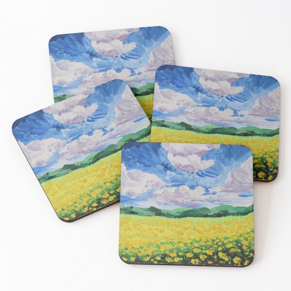 Item preview, Mustard fields designed and sold by artandsoul-py.