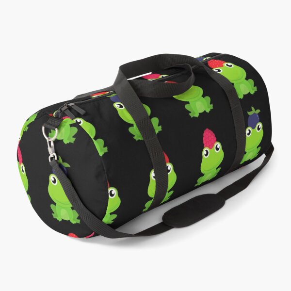 Item preview, Frog with Fruit Hat Sticker Pack (raspberry hat, blueberry hat, cherry hat, strawberry hat) - Frog Lover designed and sold by CaitU.