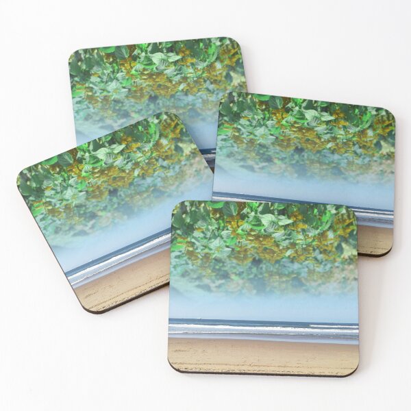 Item preview, Durban beach flowered mustard  designed and sold by Weather gifts .