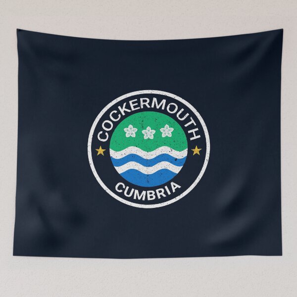 Item preview, Cockermouth - Cumbria Flag designed and sold by Cumbria Guru.