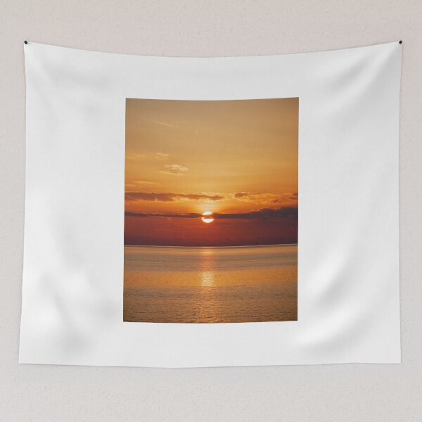 Item preview, Gorgeous Orange Ocean Sunset  designed and sold by newburyboutique.