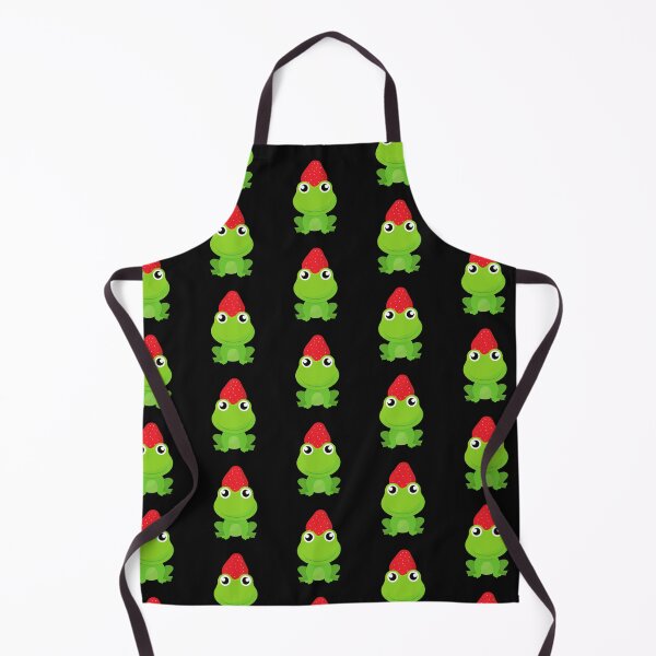 Item preview, Frog with Strawberry Hat - Frog Lover designed and sold by CaitU.