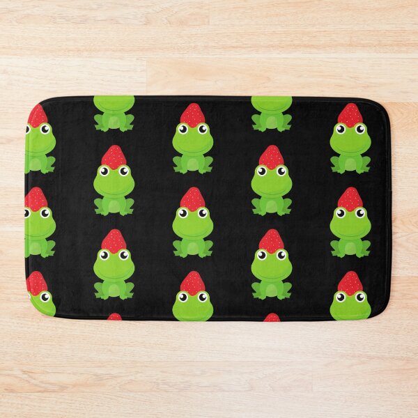 Item preview, Frog with Strawberry Hat - Frog Lover designed and sold by CaitU.