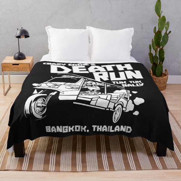 Item preview, Crazy Eddie's Death Run Tuk Tuk Rally designed and sold by SLAG-Creative.