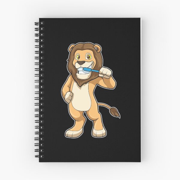 Item preview, Lion with Toothbrush designed and sold by Snabdesign84.