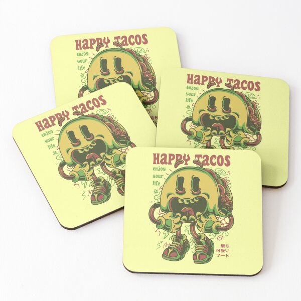 Item preview, Happy Tacos designed and sold by NoobDoc.