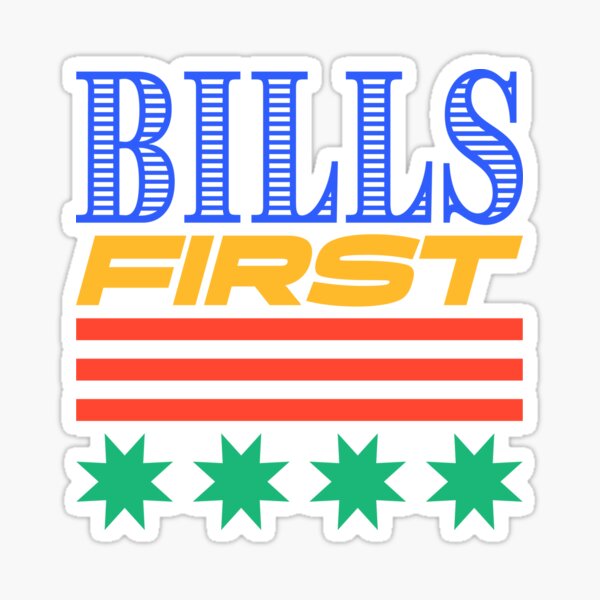 Item preview, Bills First T–shirt designed and sold by Chauffeur & Navigator.