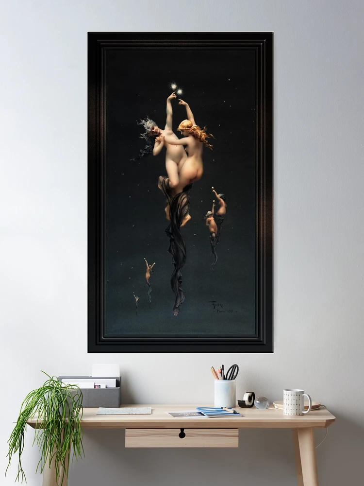 Twin Stars by Luis Ricardo Falero - A Beautiful Fantasy 2 Twin Stars by Luis Ricardo Falero Hoodie