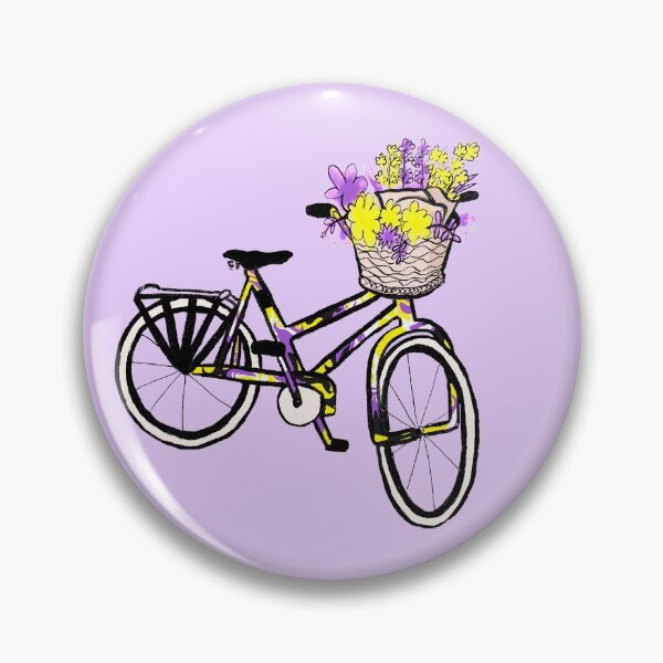 Item preview, Nonbinary Bicycle (Purple Variation) designed and sold by studioemrose.