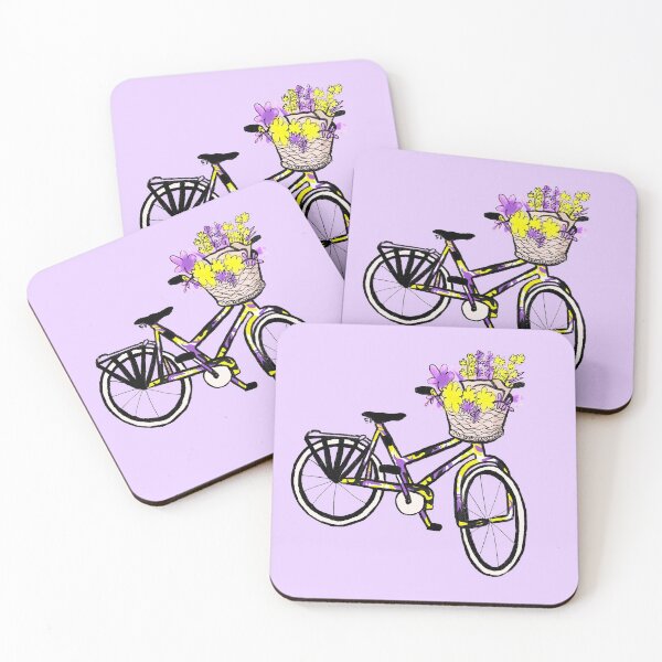 Item preview, Nonbinary Bicycle (Purple Variation) designed and sold by studioemrose.