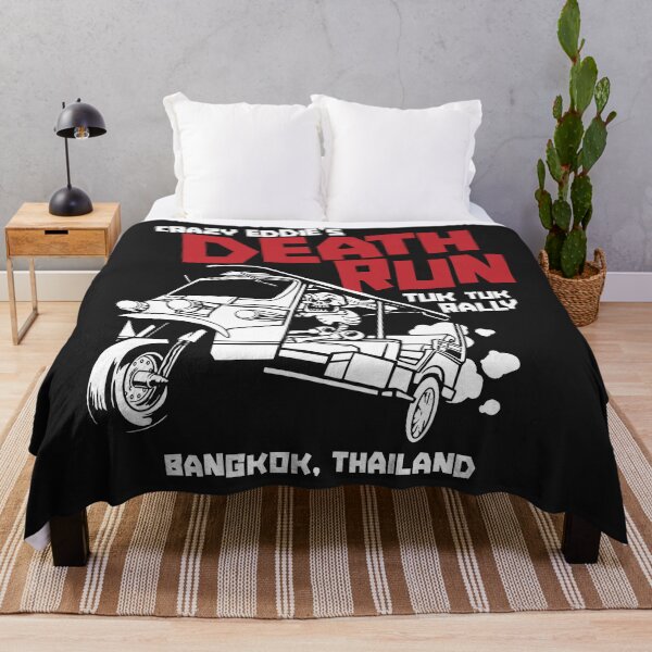 Item preview, Crazy Eddie's Death Run Tuk Tuk Rally designed and sold by SLAG-Creative.