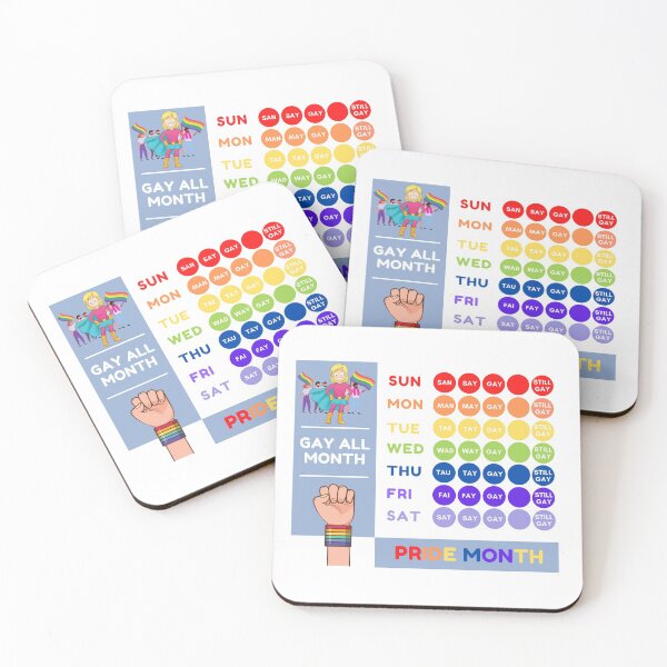 Item preview, Pride Month Calendar (not a real calendar) designed and sold by Hampshire Historica.