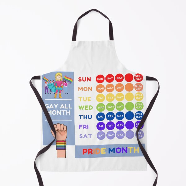 Item preview, Pride Month Calendar (not a real calendar) designed and sold by Hampshire Historica.