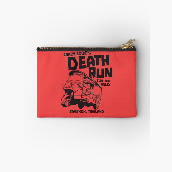 Item preview, Crazy Eddie's Death Run Tuk Tuk Rally designed and sold by SLAG-Creative.
