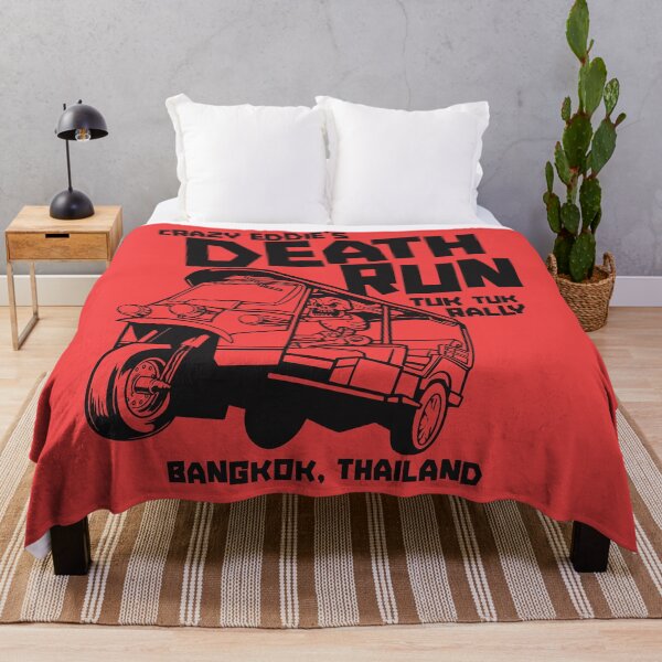 Item preview, Crazy Eddie's Death Run Tuk Tuk Rally designed and sold by SLAG-Creative.