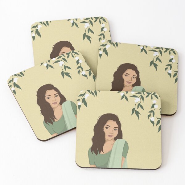Item preview, Girl with flowers designed and sold by byashi.