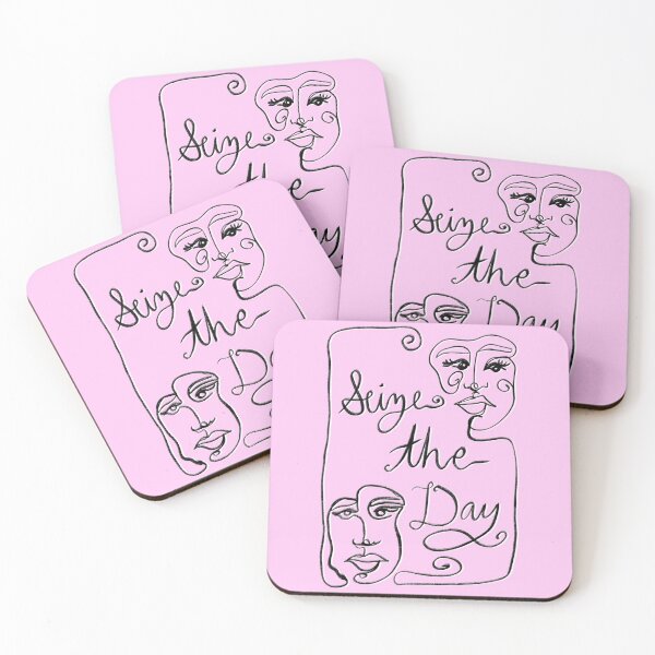 Item preview, seize the day pink designed and sold by mariahmoniquedesign.