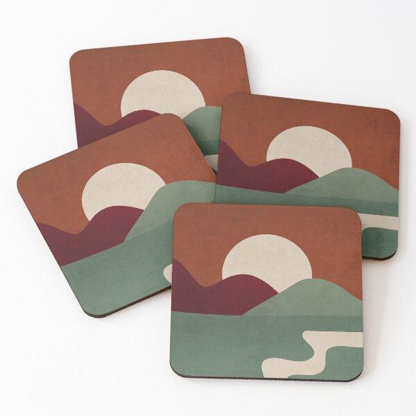 Item preview, Minimal Abstract Art Landscape 23 designed and sold by ThingDesign.