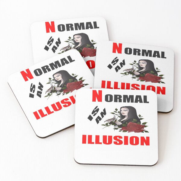 Item preview, Normal Is An Illusion designed and sold by DreamBigStore.