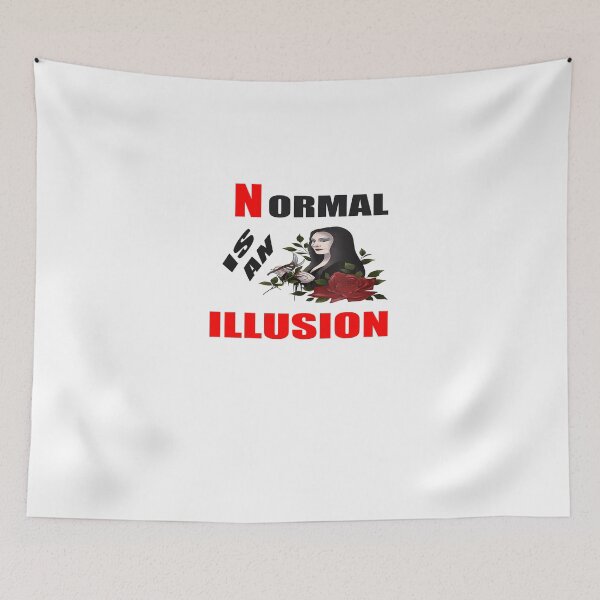 Item preview, Normal Is An Illusion designed and sold by DreamBigStore.