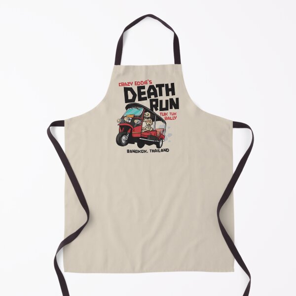 Item preview, Crazy Eddie's Death Run Tuk Tuk Rally designed and sold by SLAG-Creative.