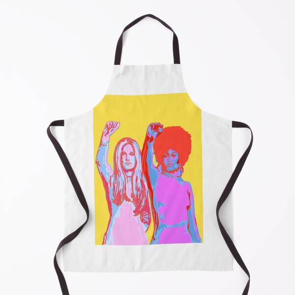 Item preview, FEMINIST - Gloria Steinem and Dorothy Pitman Hughes, YELLOW designed and sold by melaniemeisner.