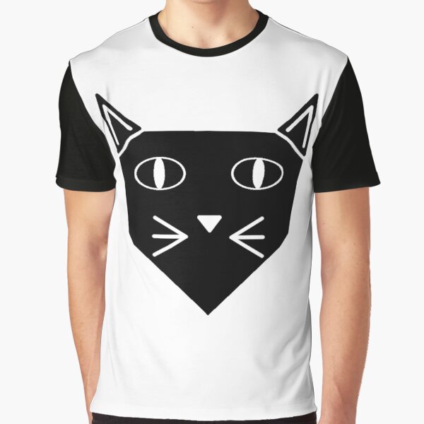 Item preview, Dark shadow cat face designed and sold by Maths-4-Nerds.