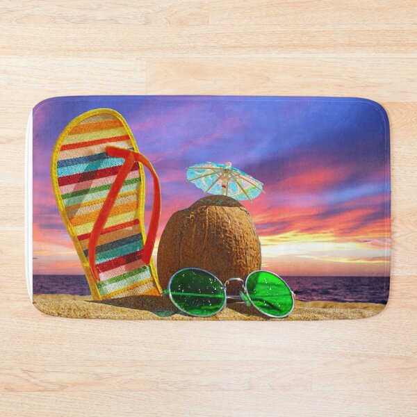 Item preview, My sense of direction leads me one way, to the beach... designed and sold by LekkerPrintz.
