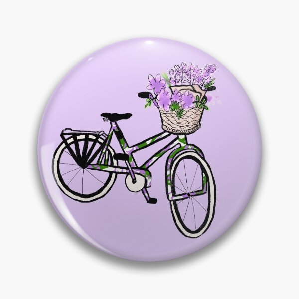 Item preview, Genderqueer Bicycle (Purple Variation) designed and sold by studioemrose.