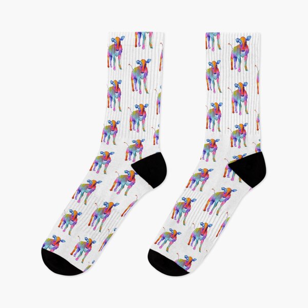 Item preview, Rainbow Cow designed and sold by HealingArtsReachingKids (HARK).