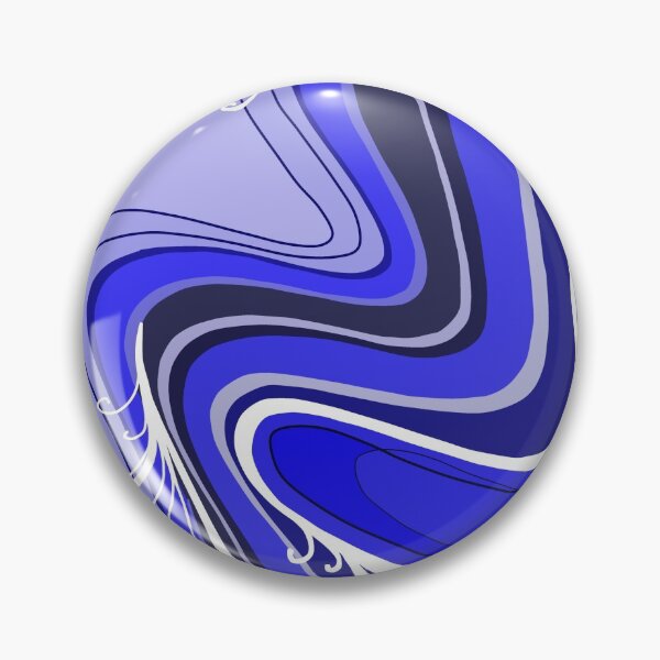 Item preview, Curl shaped , blue purple shades abstraction  designed and sold by wiwiart.