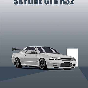Artwork thumbnail, Skyline GTR R32 by ElseWorldDesign