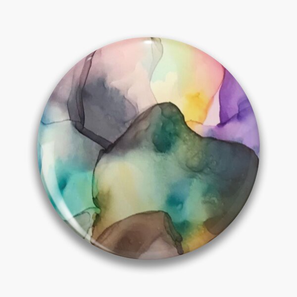 Item preview, Color Explosion 9 - Alcohol Ink Art  designed and sold by ApArtPaintings.