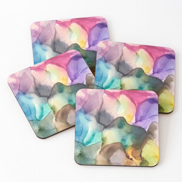 Item preview, Color Explosion 9 - Alcohol Ink Art  designed and sold by ApArtPaintings.