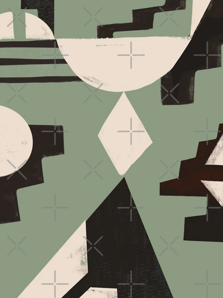 Thumbnail 5 of 5, iPhone Case, Abstract Geometric Shapes 3 designed and sold by ThingDesign.