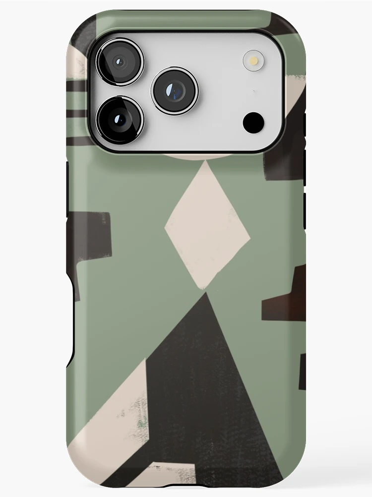 Thumbnail 1 of 4, iPhone Case, Abstract Geometric Shapes 3 designed and sold by ThingDesign.