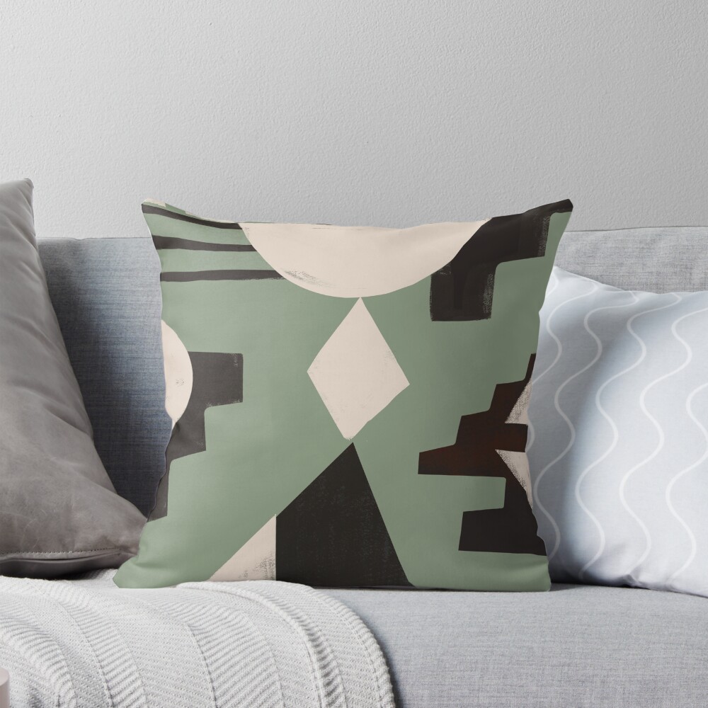 Item preview, Throw Pillow designed and sold by ThingDesign.