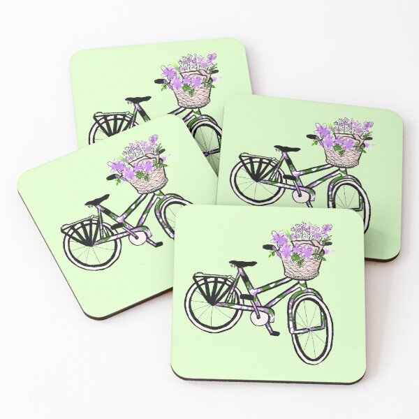 Item preview, Genderqueer Bicycle (Green Variation) designed and sold by studioemrose.