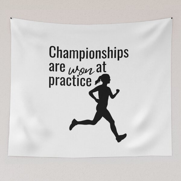 Item preview, Running Girl Motivational quote designed and sold by RaquelDeneth.