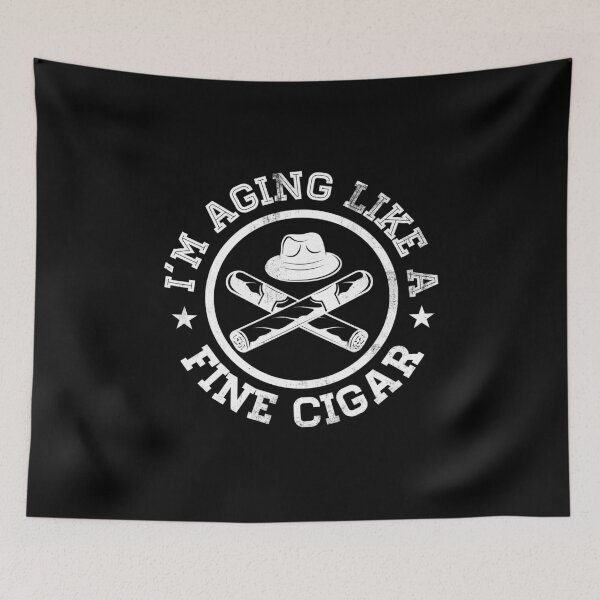 Item preview, Aging Like Fine Cigar Cigar Smoker designed and sold by MooonTees.