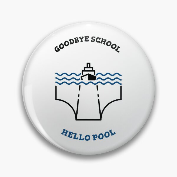Item preview, Goodbye school hello pool designed and sold by StudioQ-.