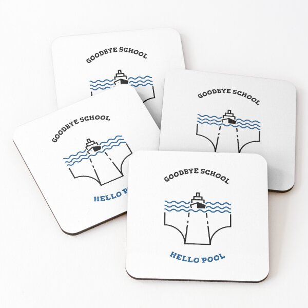 Item preview, Goodbye school hello pool designed and sold by StudioQ-.