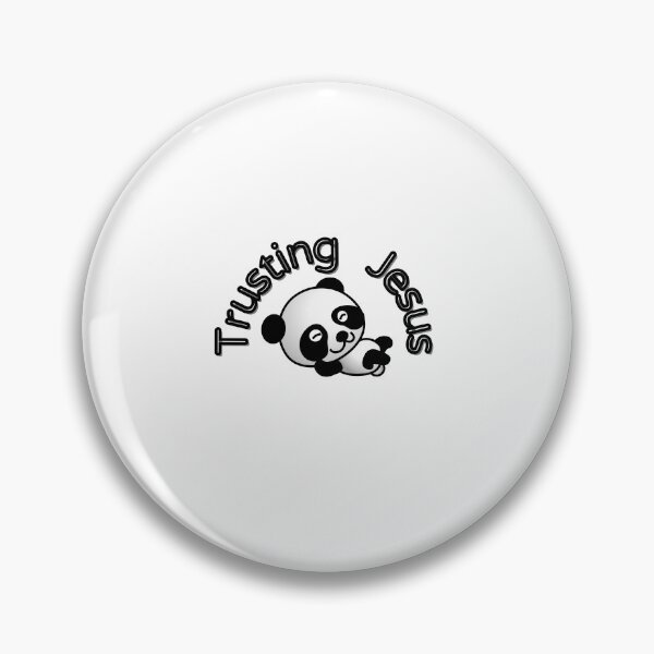 Item preview, Panda: Trusting Jesus designed and sold by LoveGen.