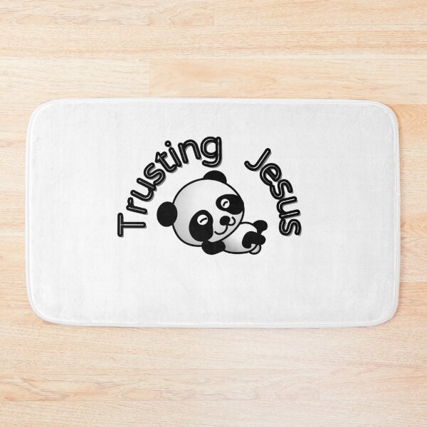 Item preview, Panda: Trusting Jesus designed and sold by LoveGen.
